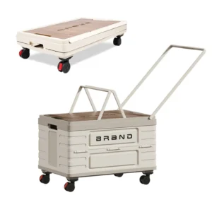 360° Folding Cart – Heavy-Duty w/Silent Wheels