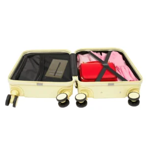20 " Suitcase- 4-Wheel Spinner w/ Lock,360° Silent Glide - Thumbnail Image 3