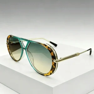 Oversized Pilot Sunglasses Designer Fashion Retro