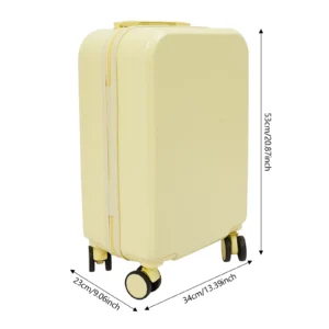 20 " Suitcase- 4-Wheel Spinner w/ Lock,360° Silent Glide - Thumbnail Image 4
