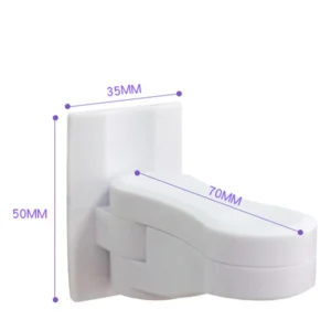 Child Safe Door Lock. 180* Rotating, Self Adhesive - Thumbnail Image 6