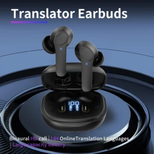 144 Languages Real Time Translator Earbuds
