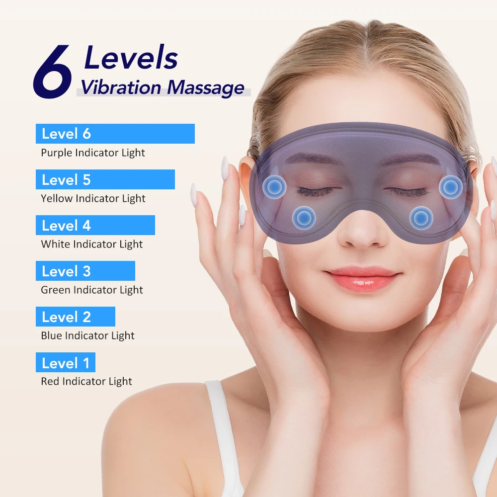 Electric Steam Eye Mask 3D Vibration Massage - Image 3