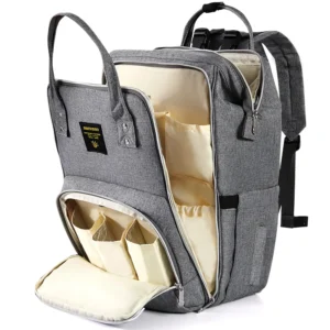 Stylish Diaper Bag Backpack 20L Large Capacity