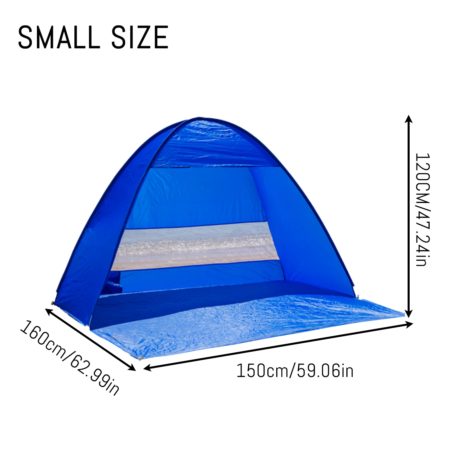 Beach Tent Auto Open - UPF 50+,Ultra-Light Portable - Image 5