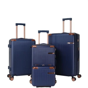 4pcs Hard Suitcases Set, 360 ° Dual Rotating Four-wheel , Password Lock, Lightweight Universal Wheel Luggage, 14"19"23"27 Inch - Thumbnail Image 3