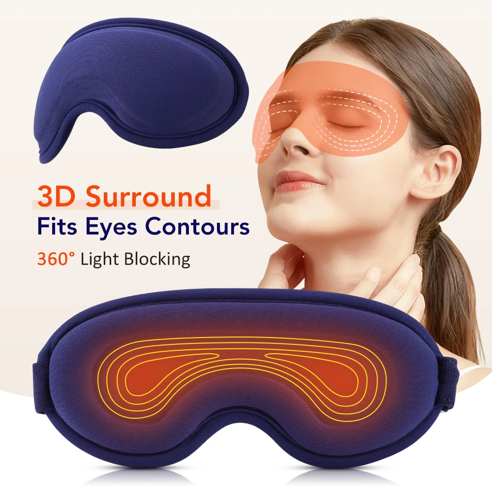 Electric Steam Eye Mask 3D Vibration Massage - Image 6