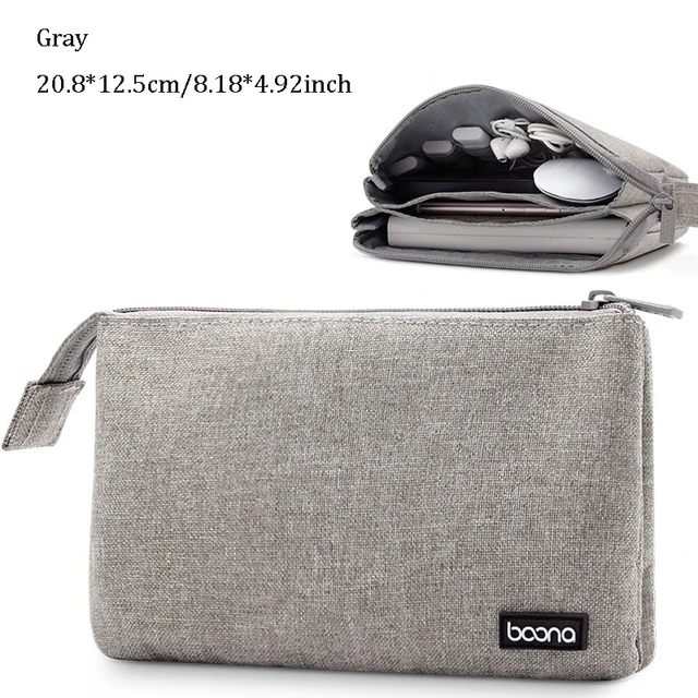 Cable Storage Bag Travel Organizer for Charging Cables - Image 2