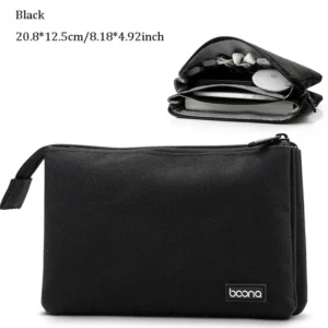 Cable Storage Bag Travel Organizer for Charging Cables - Thumbnail Image 4