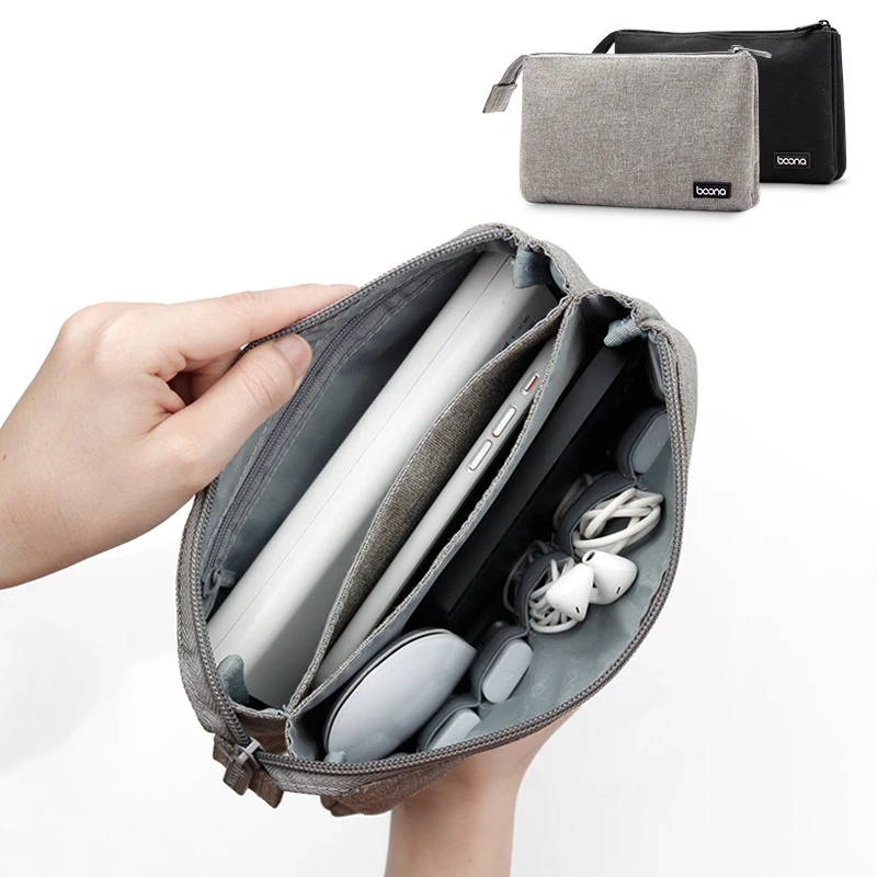 Cable Storage Bag Travel Organizer for Charging Cables - Image 1