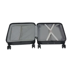 18 Inch Box Suitcase W/Opening Front Compartment - Thumbnail Image 6