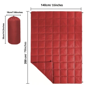 Outdoor Puffy Camping Blanket - Thumbnail Image 4