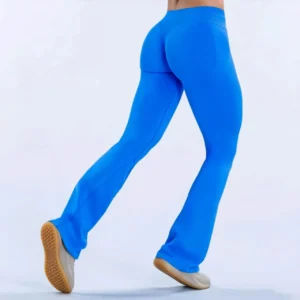 Women's Seamless Yoga Leggings, Butt Lifting, Flare Leg Pants