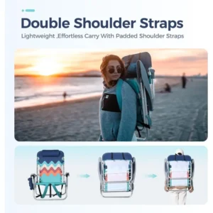 Backpack Beach Chair Set of 2 - Thumbnail Image 4