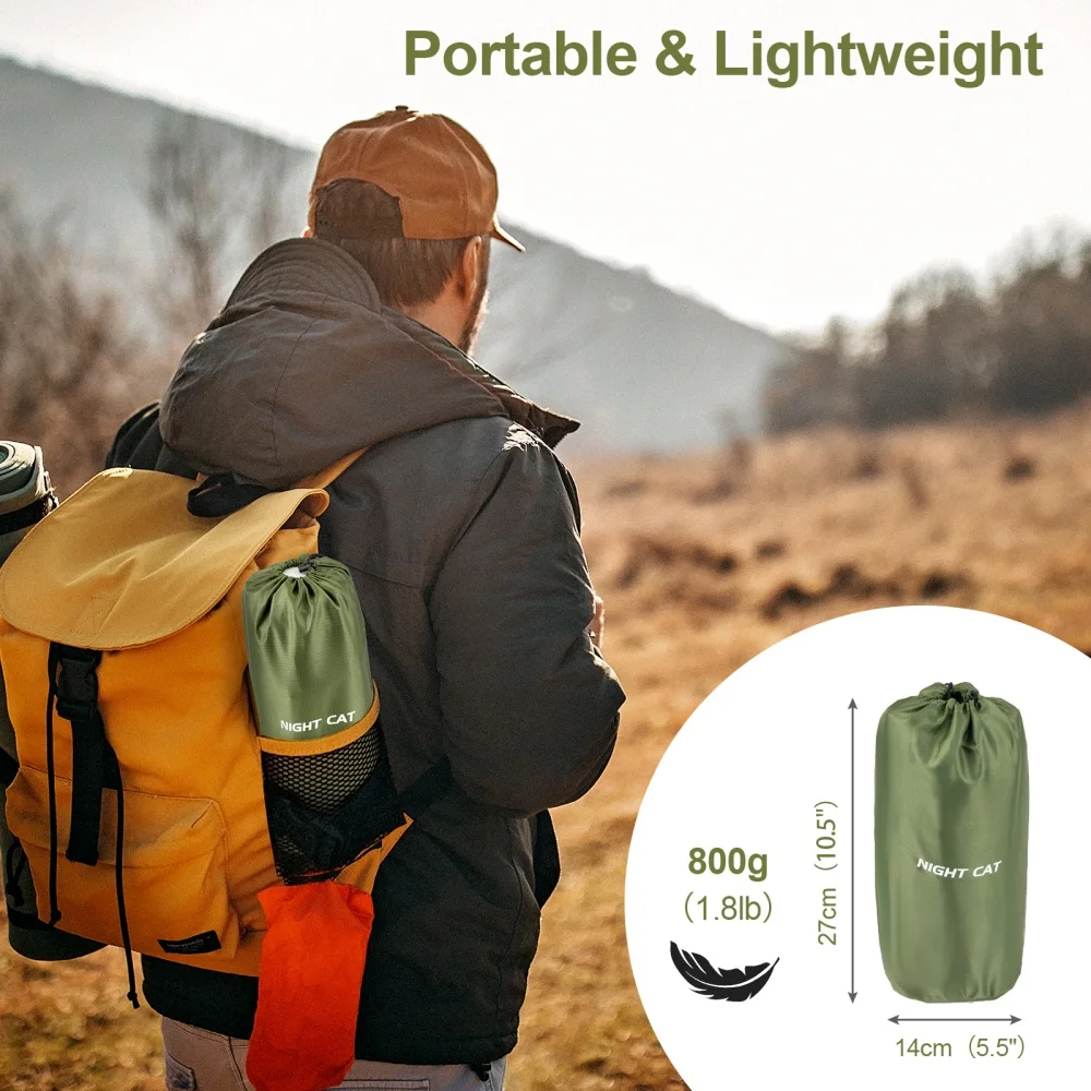 Night Cat Inflatable Sleeping Pad - Image 4