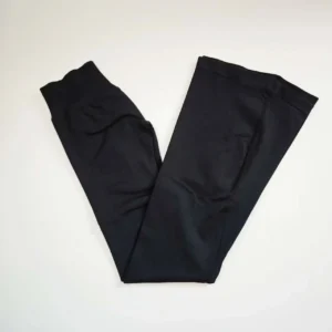 Women's Seamless Yoga Leggings, Butt Lifting, Flare Leg Pants - Thumbnail Image 5