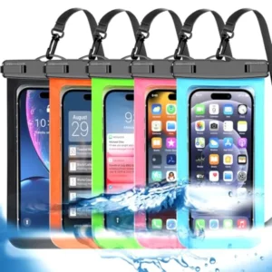 5 Pack Waterproof Phone Pouch, Cell Phone Case.