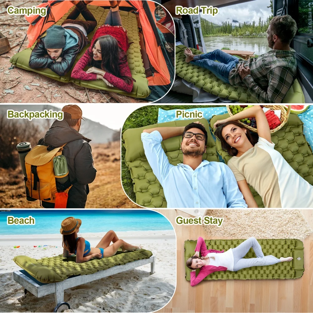 Night Cat Inflatable Sleeping Pad - Image 5