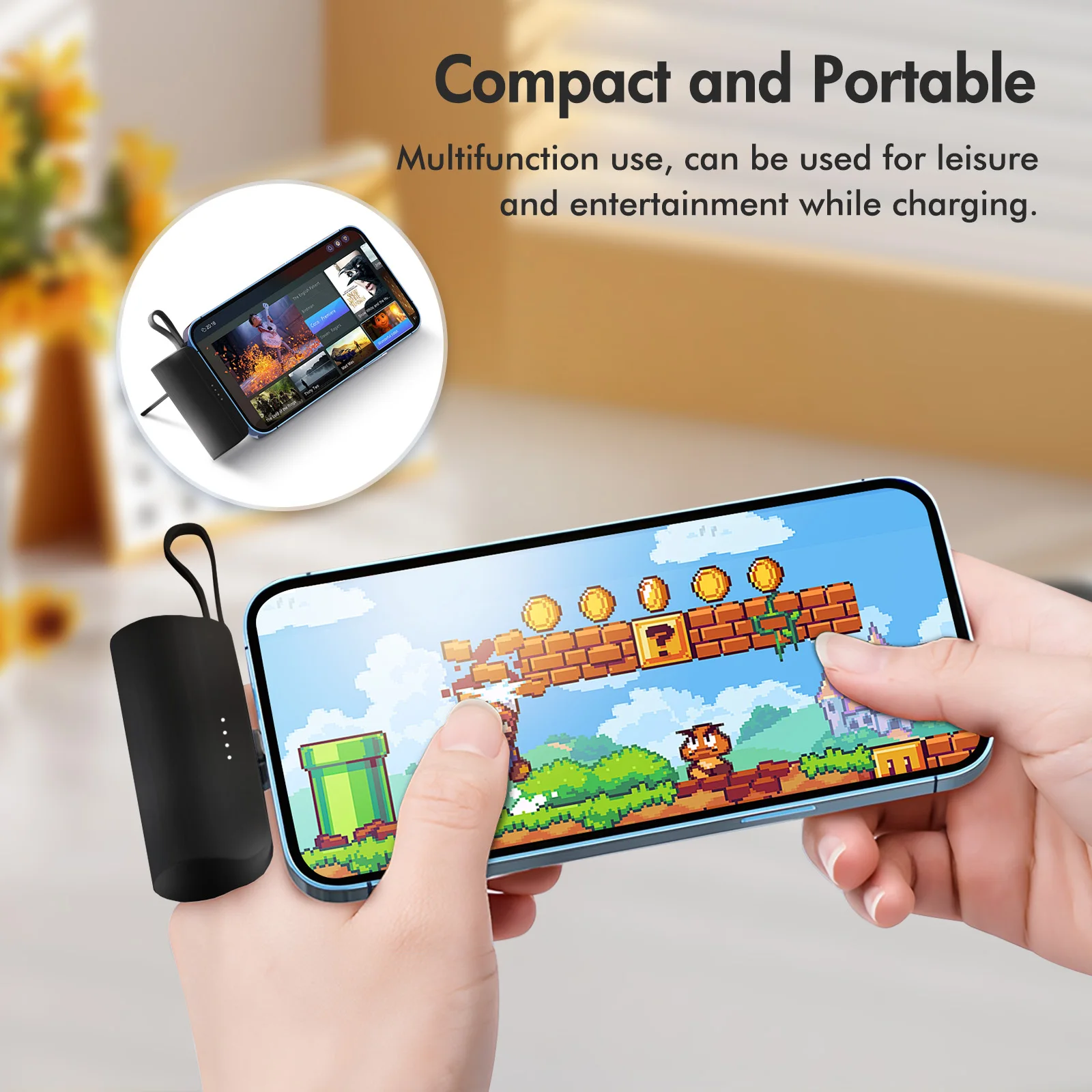 MIni Power Bank Fast Charging 10W Type-C External Battery Charger - Image 7