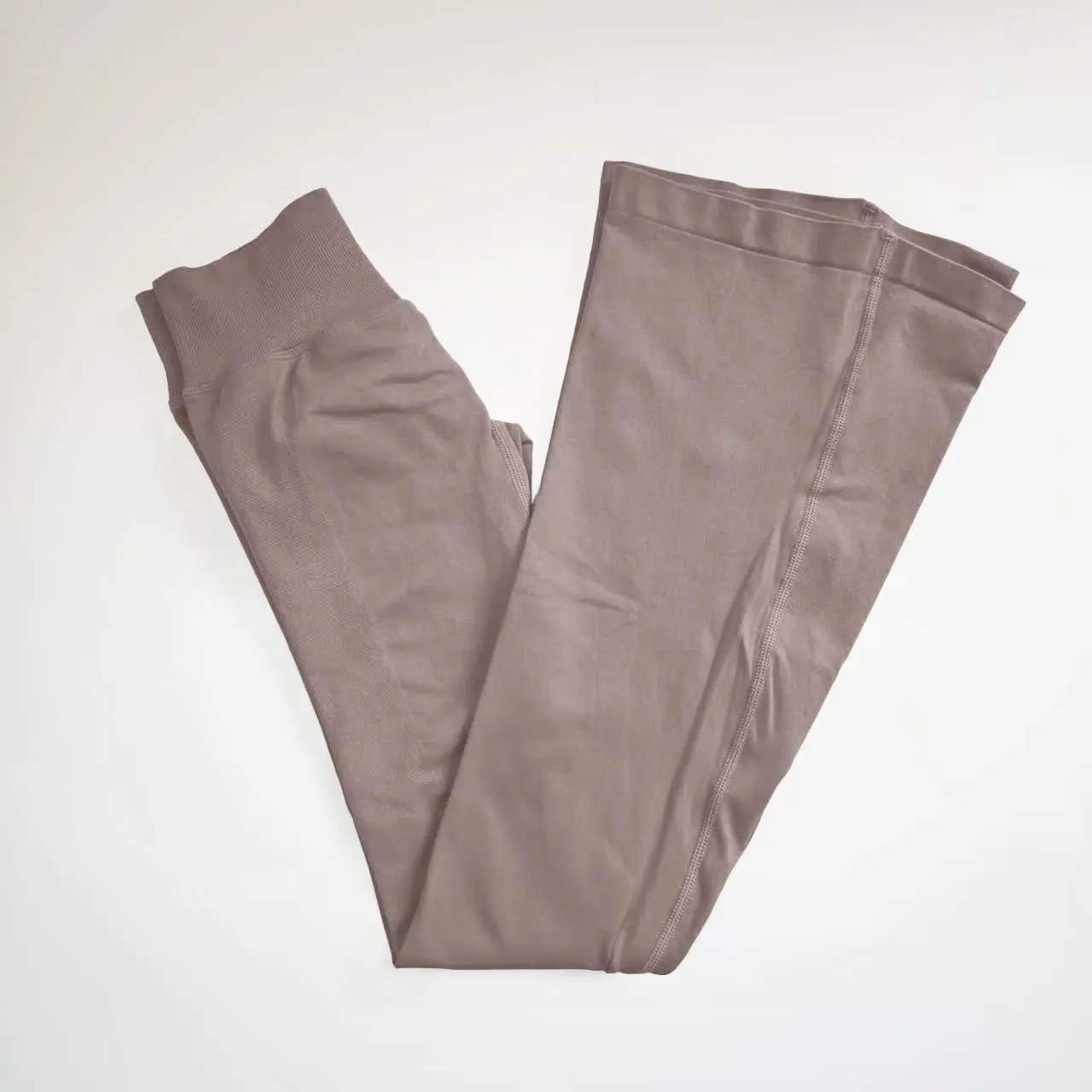 Women's Seamless Yoga Leggings, Butt Lifting, Flare Leg Pants - Image 7