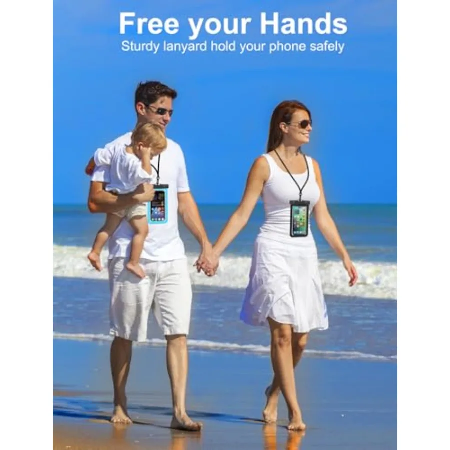 5 Pack Waterproof Phone Pouch, Cell Phone Case. - Image 5