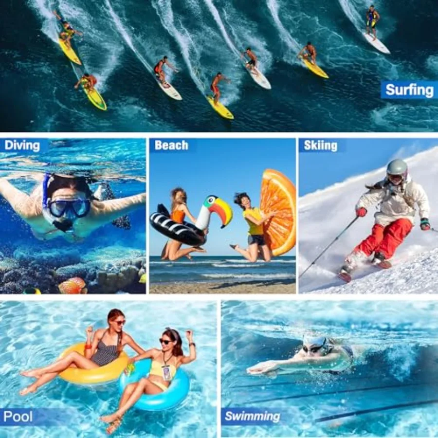 Waterproof Phone Pouch -2 Pack, IPX8 Universal Waterproof Case - Image 6