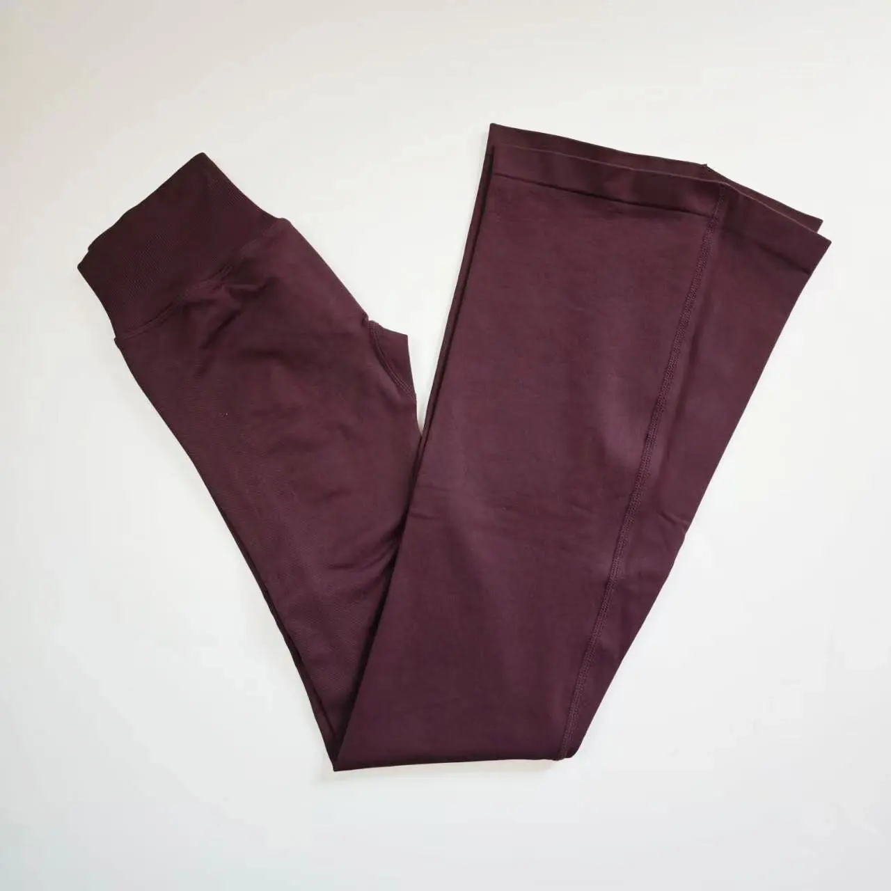 Women's Seamless Yoga Leggings, Butt Lifting, Flare Leg Pants - Image 9