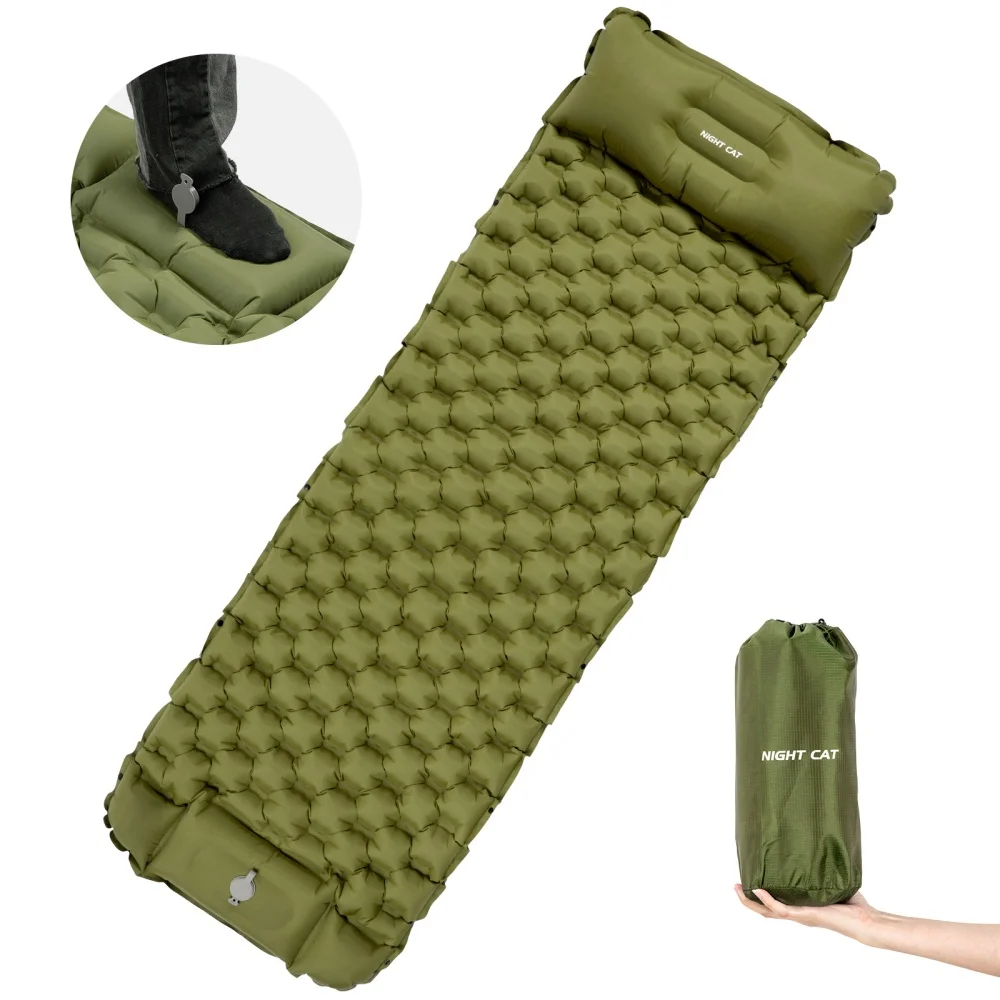 Night Cat Inflatable Sleeping Pad - Image 1