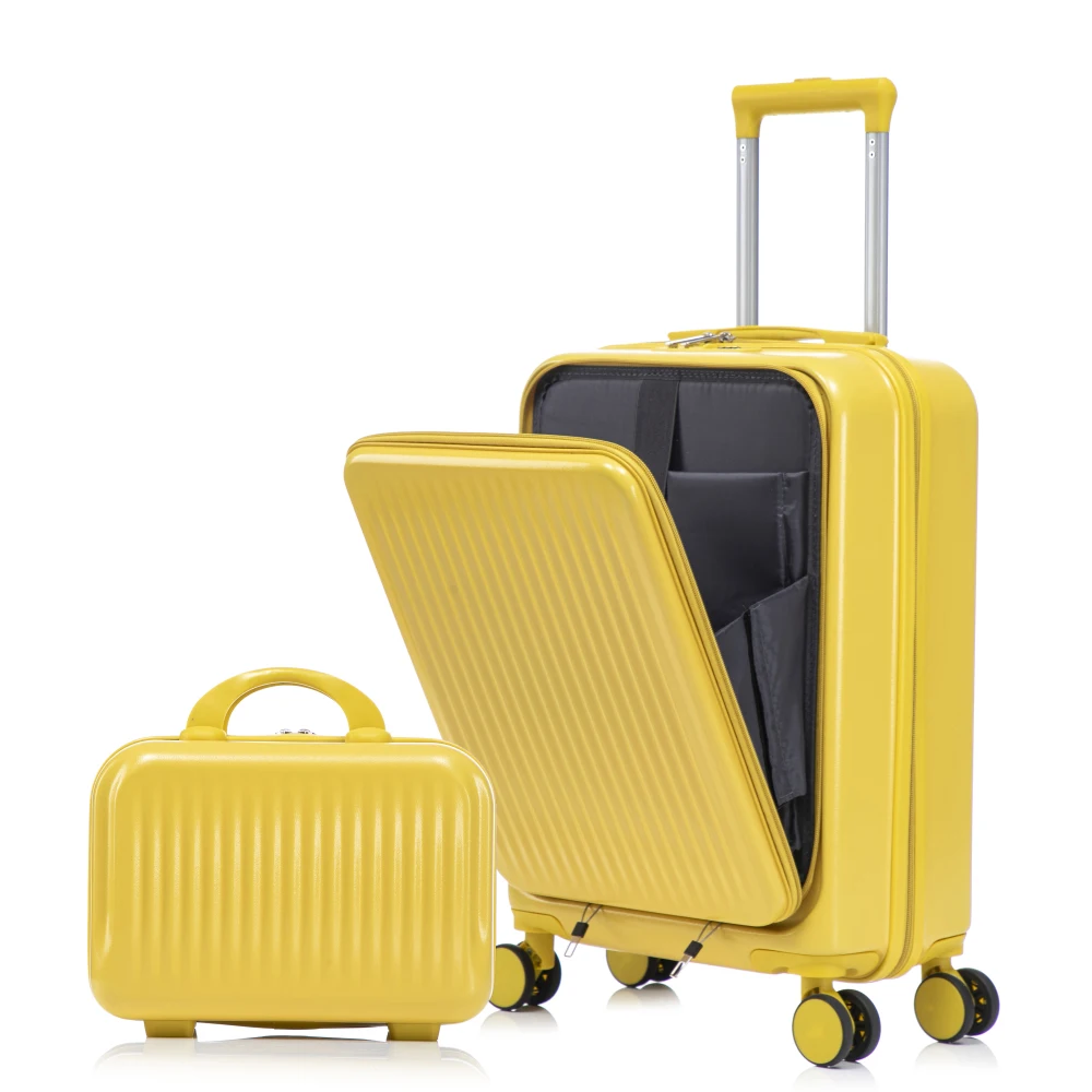 14"/20" Set ABS Spinner Wheel Luggage - Image 2