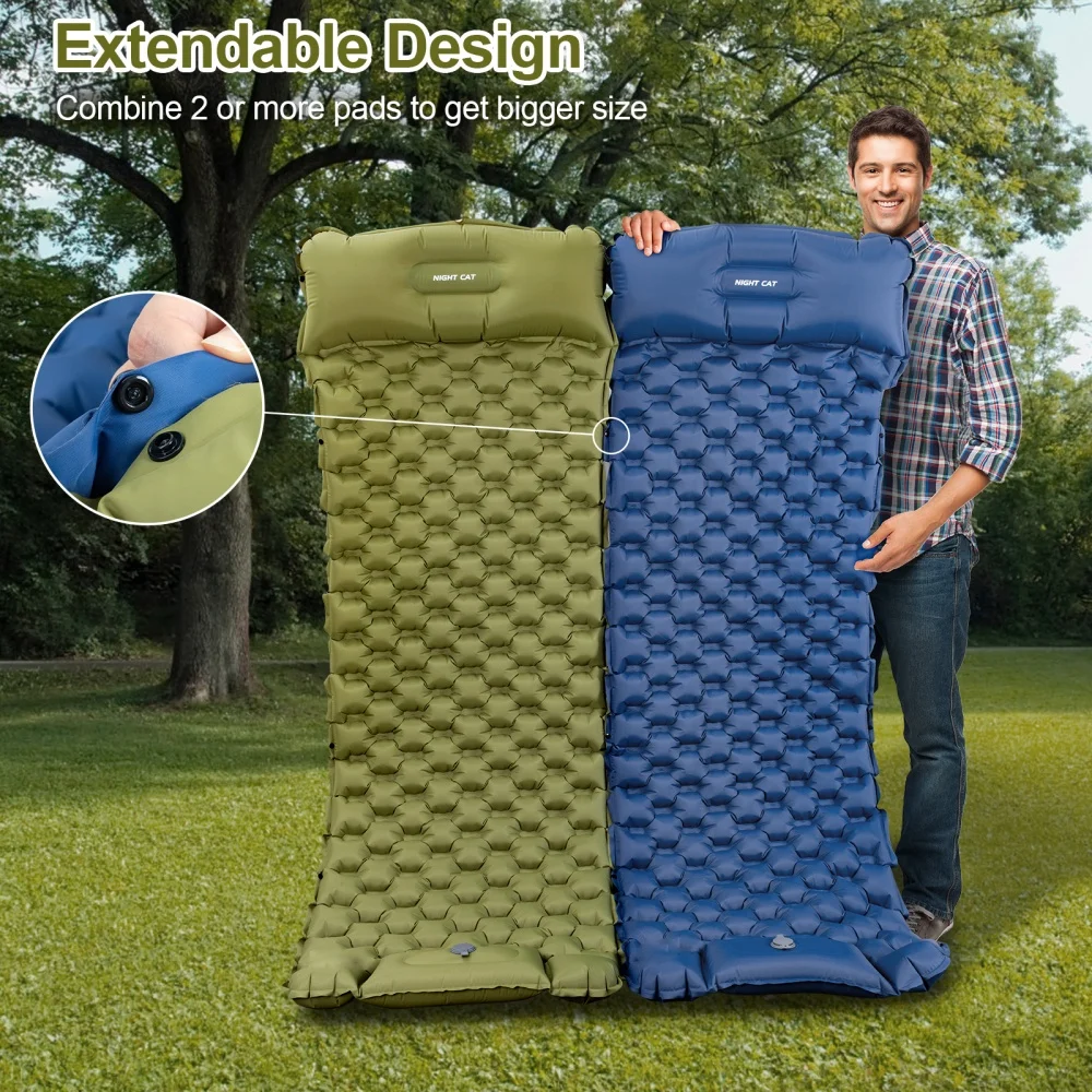 Night Cat Inflatable Sleeping Pad - Image 3